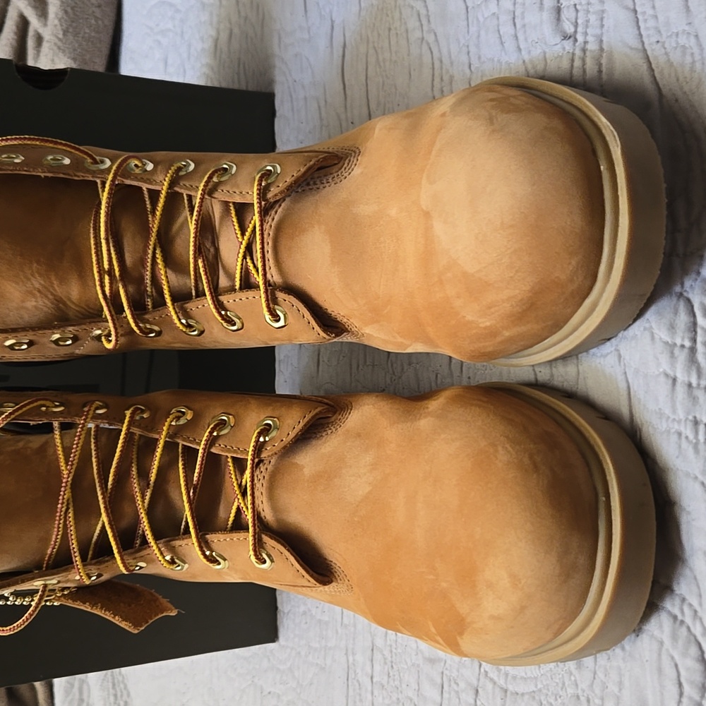 Timberland 6in mens boots wheat sz 13